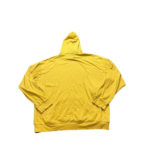 Daniel Patrick Loop Terry Standard Hoodie Mustard Yellow Medium Streetwear - Picture 4 of 6